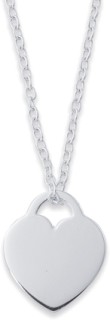 Sterling+Silver+Heart+Tag+Pendant