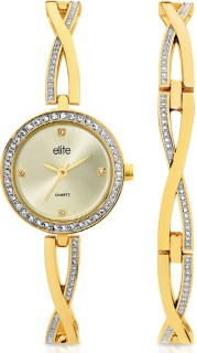 Elite+Ladies+Watch+and+Bracelet+Set+5088014
