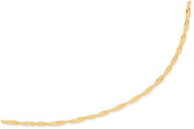 9ct-42cm-Singapore-Chain on sale