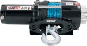 Drivetech+4x4+Winch+12V+2500lb+with+Synthetic+Rope