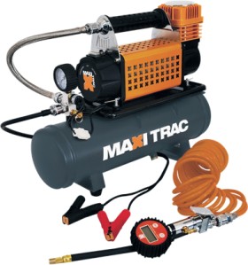 MaxiTrac-12V-Portable-Air-Compressor-with-6L-Tank on sale