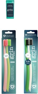 Grin-100-Recycled-Toothbrush-Pro-2pk on sale