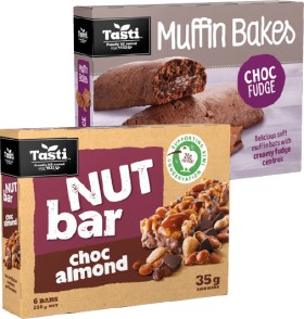 Tasti-Nut-Bar-Milkies-Muffin-Bakes-or-Fruitsies-200-240g on sale