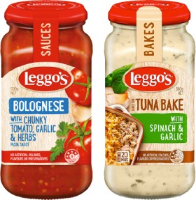 Leggos-Pasta-Sauce-or-Bakes-490-500g on sale