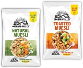 Orchard-Valley-Toasted-or-Natural-Muesli-800g on sale