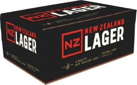 NZ+Lager+Cans+12+Pack