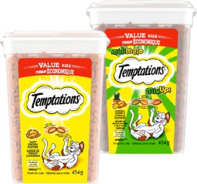 Temptations-Cat-Treats-Tub-454g on sale