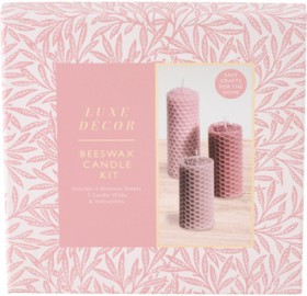 Luxe+Decor+Beeswax+Candles+Kit