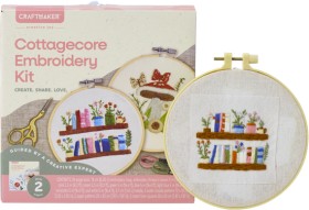 Craft-Maker-Cottagecore-Embroidery-Kit on sale
