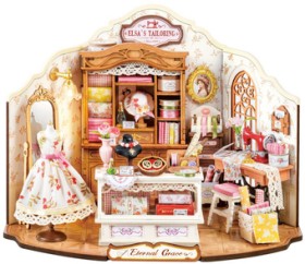 Rolife-DIY-Elsas-Tailoring-Miniature-Kit on sale