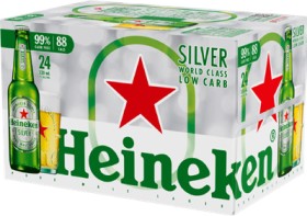 Heineken-Silver-Low-Carb-24-X-330mL-Bottles on sale