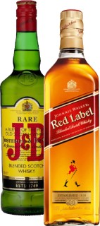 Johnnie-Walker-Red-Blended-Scotch-Whisky-1L-or-JB-Rare-Blended-Scotch-Whisky-1L on sale