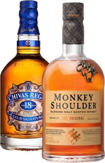 Chivas-Regal-18yo-Gold-Signature-Blended-Scotch-Whisky-700mL-or-Monkey-Shoulder-Triple-Malt-Whisky-1L on sale