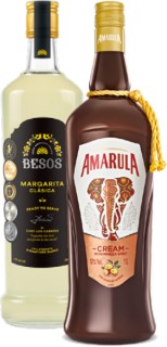 Besos-Margarita-Ready-to-Serve-Cocktail-Range-700mL-or-Amarula-Cream-1L on sale