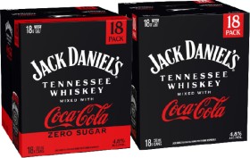 Jack-Daniels-Coca-Cola-or-Zero-Sugar-48-18-X-330mL-Cans on sale