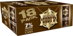 Codys-Cola-7-18-X-250mL-Cans on sale