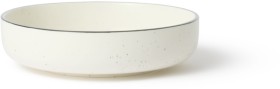 Stevens-Cambridge-Black-White-Pasta-Bowl-19cm on sale
