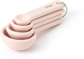 Stevens-Blush-Ceramic-Measuring-Spoons on sale