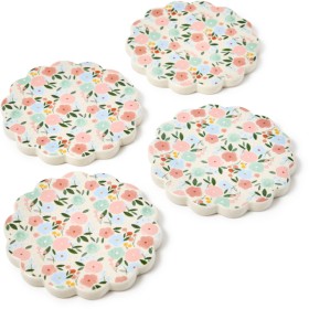 Robert+Gordon+Flower+Stall+Coasters%2C+Set+of+4