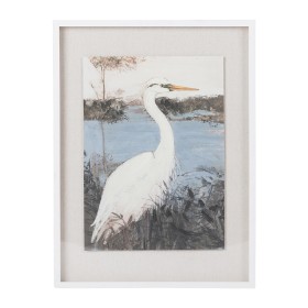 Crane-Framed-Fabric-Print-80x60cm on sale