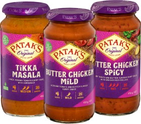 Pataks-Simmer-Sauce-450g on sale