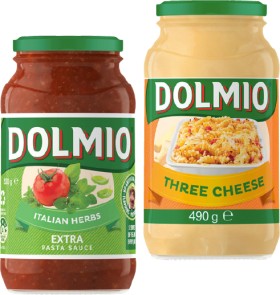 Dolmio-Pasta-Bake-490-505g-or-Dolmio-Extra-490-500g on sale