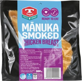 Tegel-Free-Range-Manuka-Smoked-Chicken-Breast-300g on sale