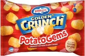 Birds-Eye-Golden-Crunch-Potato-Gems-900g on sale