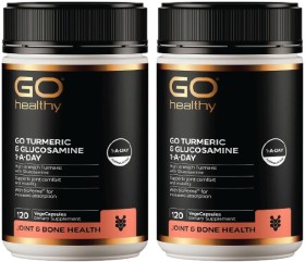 GO-Healthy-GO-Turmeric-Glucosamine-1-A-Day-120-VegeCapsules on sale