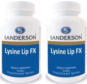 Sanderson+Lysine+Lip+FX+60+Tablets