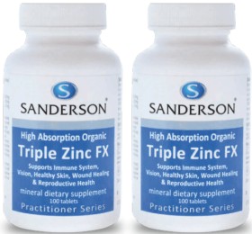 Sanderson-Triple-Zinc-Tablets-FX-100-Tablets on sale