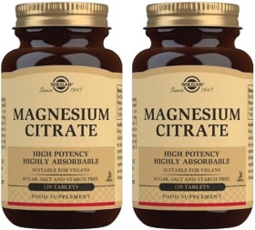 Solgar-Magnesium-Citrate-120-Tablets on sale