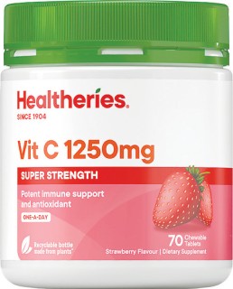 Healtheries-Vitamin-C-1250mg-Super-Strength-70s on sale