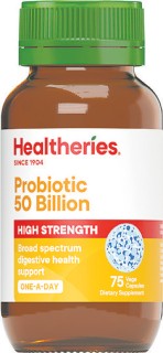 Healtheries-Probiotic-50-Billion-75s on sale