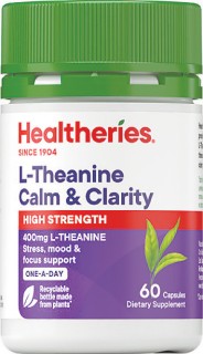 Healtheries-L-Theanine-Calm-Clarity-60-Capsules on sale