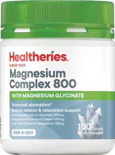 Healtheries+Magnesium+Complex+800+100s