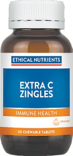 Ethical+Nutrients+Extra+C+Zingles+Orange+50+Tablets