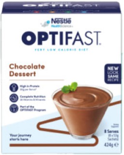 Optifast+VLCD+Chocolate+Dessert+8x53g