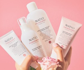 20%25+off+RRP+Natio+Rosewater+Hydration+Skincare+Range