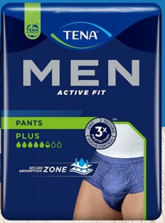 Tena-Men-Active-Fit-Pant-Plus-Navy-Large-8-Pack on sale