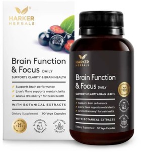 Harker-Herbals-Brain-Function-Focus-Vege-Caps-90s on sale