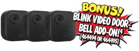 Blink-Outdoor-4-Wireless-Security-Camera-3-Pack on sale