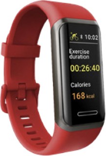 Ryze-ELEVATE-Fitness-Wellbeing-Smart-Watch-Dark-GreyRed on sale