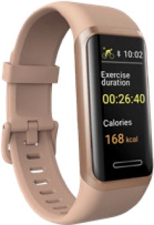 Ryze-ELEVATE-Fitness-Wellbeing-Smart-Watch-Rose-GoldPink on sale