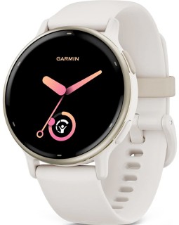 Garmin-VivoActive-5-Smart-Watch-IvoryCream-Gold on sale