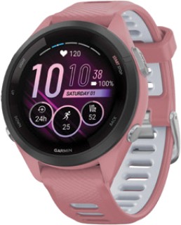 Garmin-Forerunner-265-Sports-Watch-PinkWhite on sale