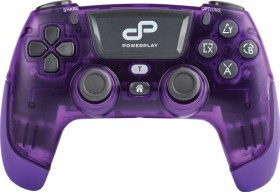 PowerPlay-Wireless-Controller-for-PS4-Translucent-Purple on sale
