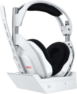 Logitech-G-Astro-A50-X-LIGHTSPEED-Wireless-Gaming-Headset-Base-Station-White on sale