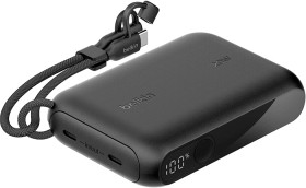 Belkin+BoostCharge+Power+Bank+with+Display+%5B10K%5D+-+Black