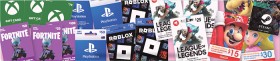 Gaming-Gift-Cards on sale